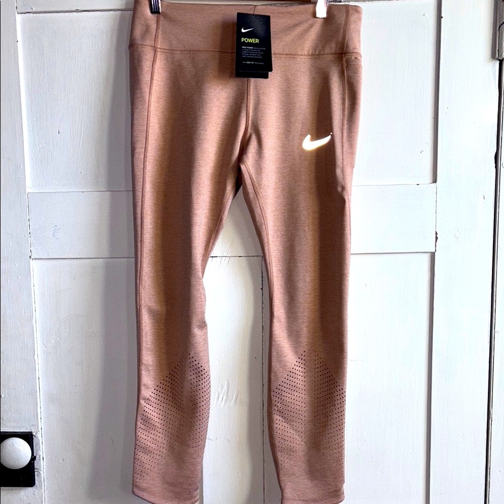 Nike Power Epic Lux Dri Tight Fit Running Leggings Slim Fit Athletic Wear New